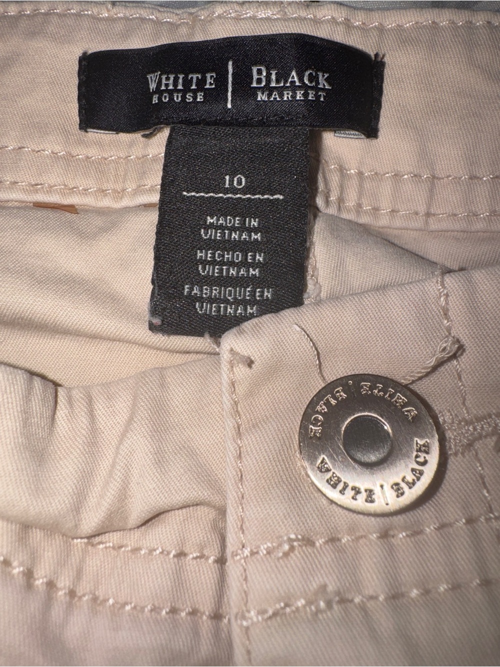 White House Black Market Light  pink women’s Chinos